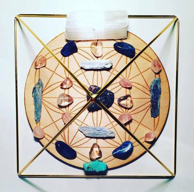 Gold Meditation Pyramid by Healing Energy Tools