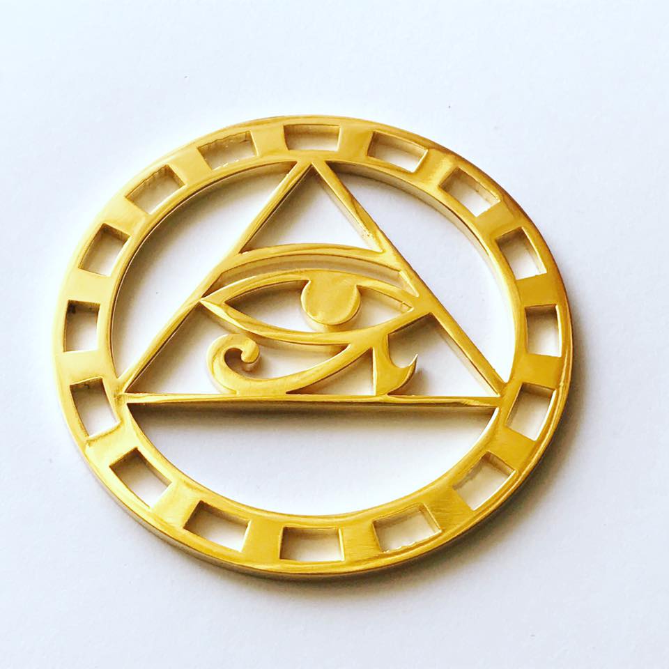 Eye of Horus Gold 24K Plated Tool