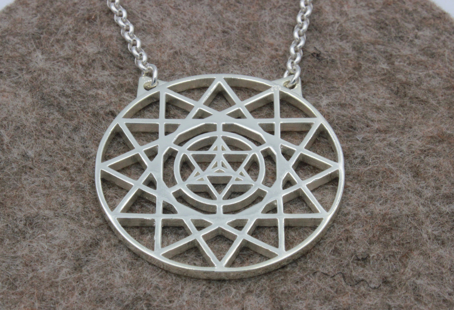 Metatrons Merkaba Necklace - healingenergytools