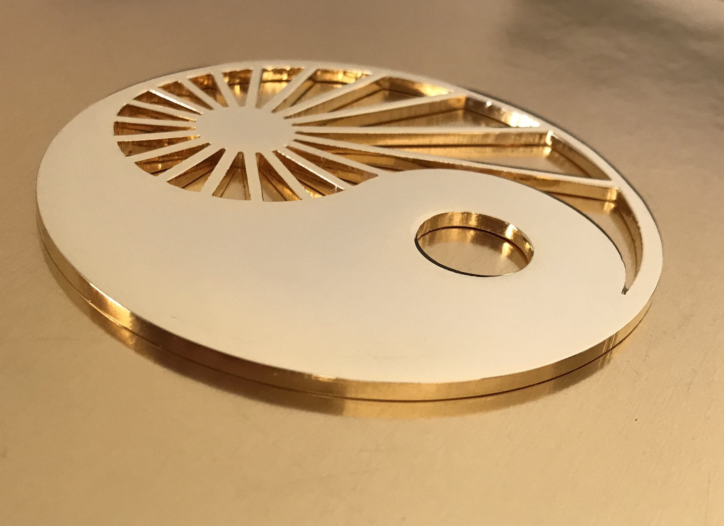 Yin Yang Gold 24k Plated Tool