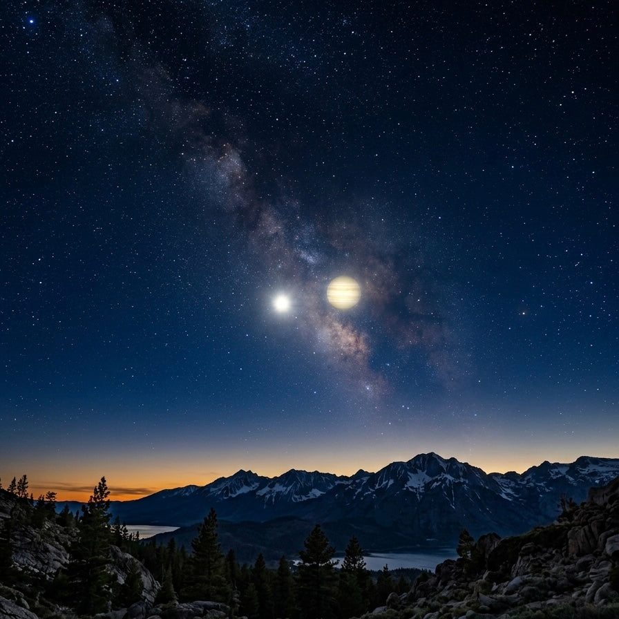 Venus Conjunct Jupiter, June 9, 2026