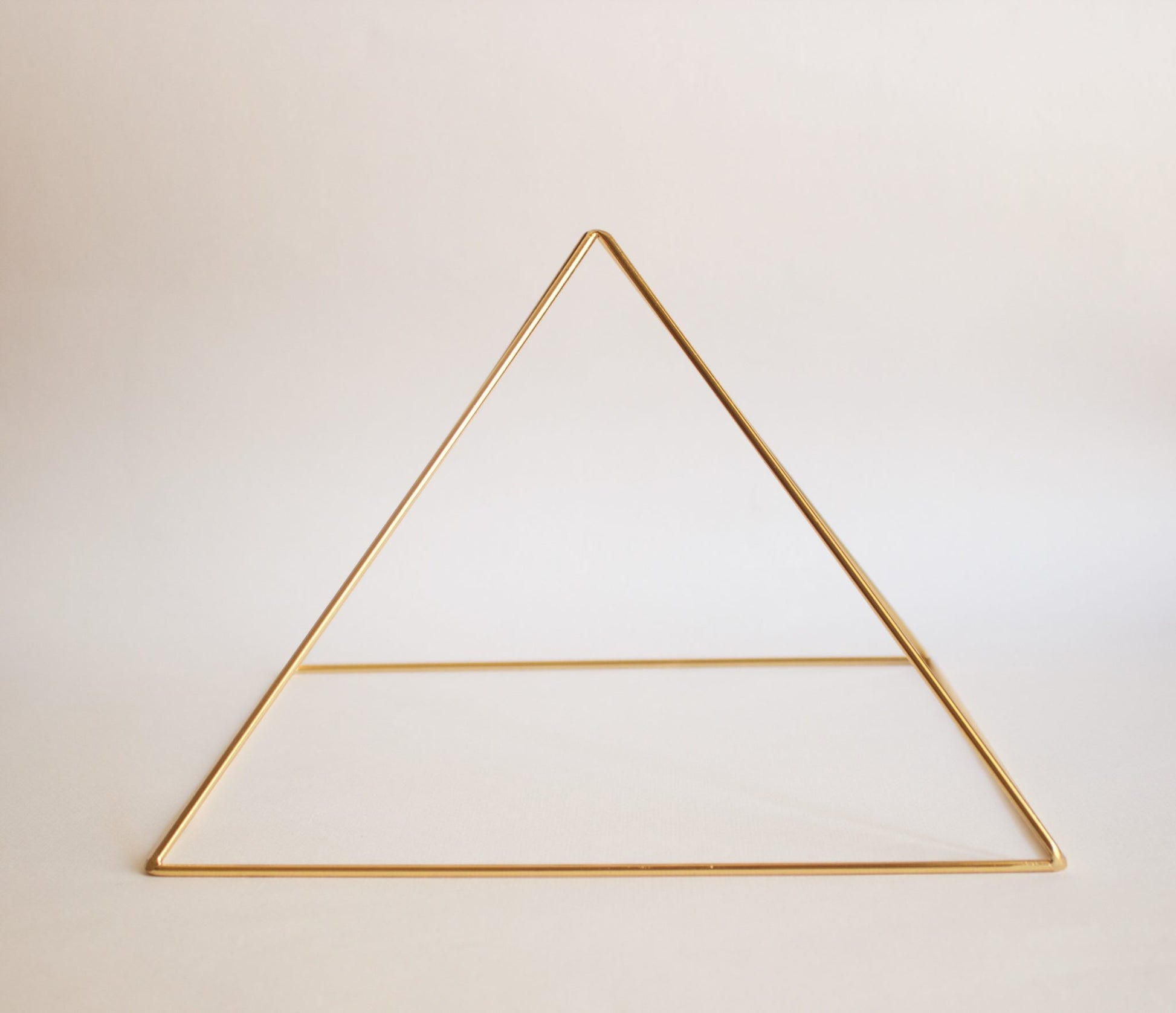 Gold 24k Meditation Pyramid By Healing Energy Tools